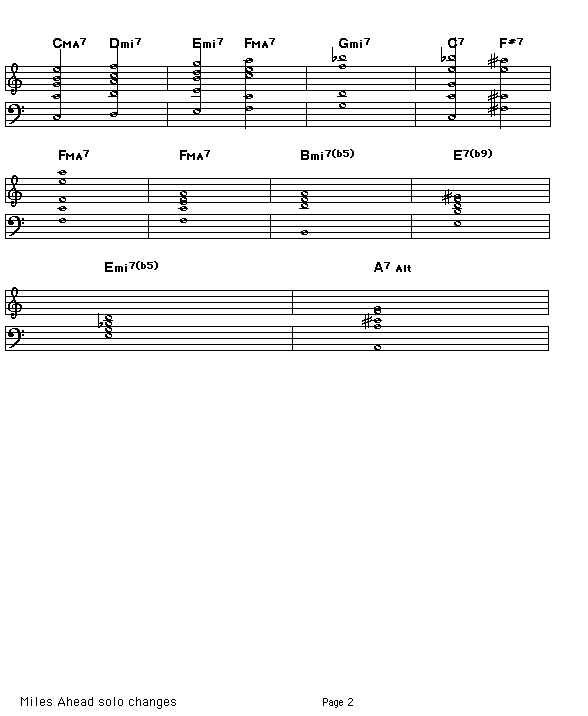 Miles Ahead-solo changes, p2: 