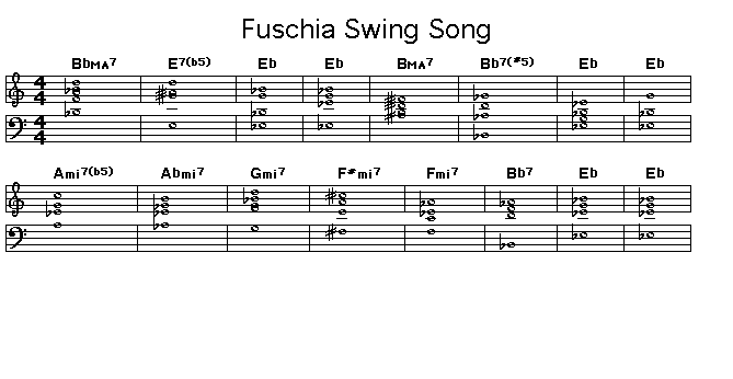 Fuschia Swing Song, p1: 