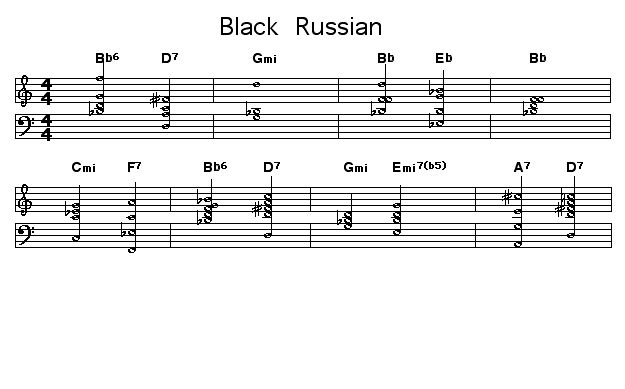 Black  Russian: 