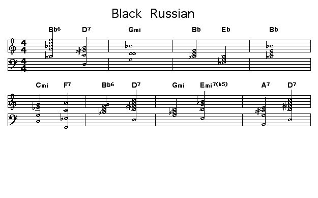 Black  Russian: 