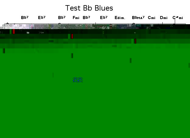 Test Bb Blues: 
