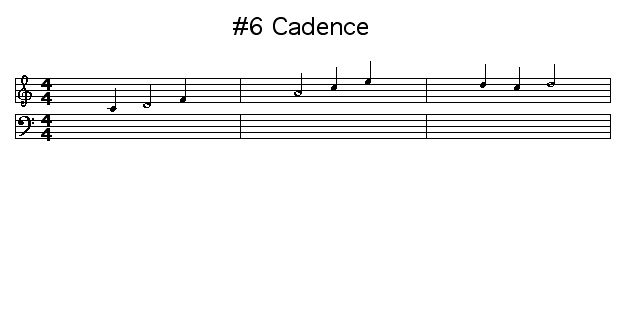 #6 Cadence: 