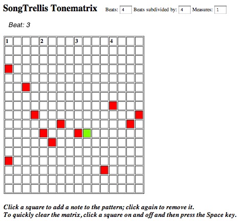 Tonematrix Snap: 